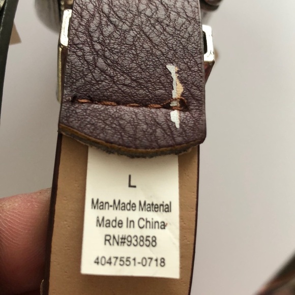 Massini Belt Only Deep Olive Green Left NWT - Picture 4 of 4